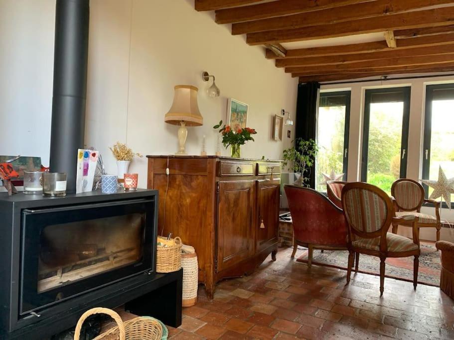 Charme Authentique Et Confort Moderne Villemeux-Sur-Eure Buitenkant foto